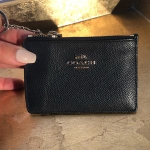 Navy Coach Mini ID Case